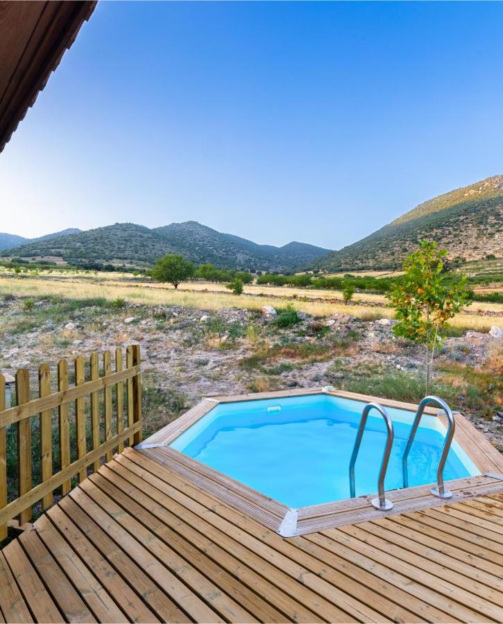 Aldea Los Odres - Cabanas De Madera De 1ª Con Piscina Privada Y Bbq En La Puerta Moratalla  Εξωτερικό φωτογραφία